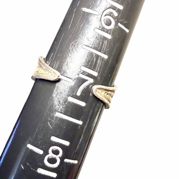 800 Silver Coral Filigree Adjustable Cuff Ring - Picture 7 of 8